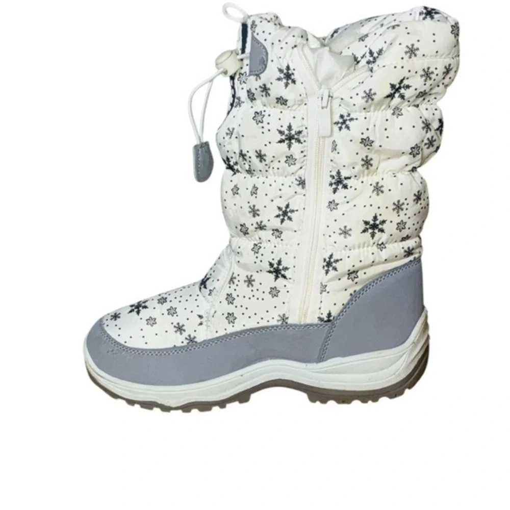 Merence Snow Boot Shoe Winter Water-Resistant Fur Lined Anti-Slip Size 39/8.5
